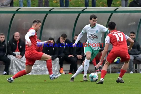 Saison 22/23 Verbandsliga Nordbaden FC Zuzenhausen vs VfB Eppingen (© Siegfried Lörz)