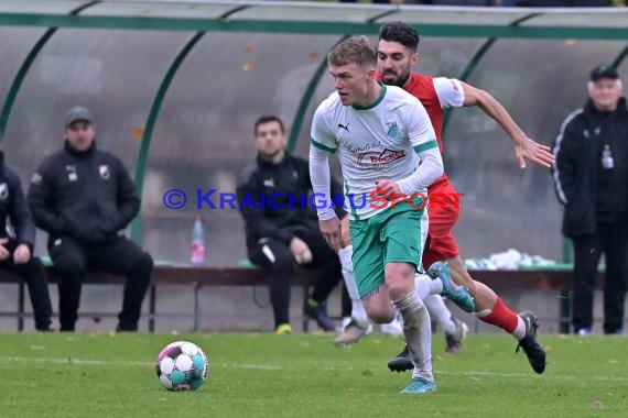 Saison 22/23 Verbandsliga Nordbaden FC Zuzenhausen vs VfB Eppingen (© Siegfried Lörz)