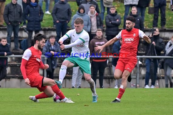 Saison 22/23 Verbandsliga Nordbaden FC Zuzenhausen vs VfB Eppingen (© Siegfried Lörz)