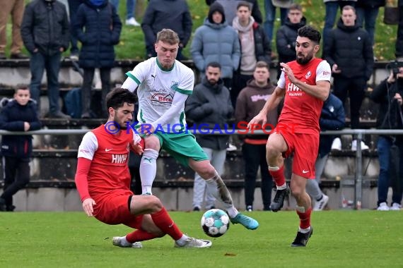 Saison 22/23 Verbandsliga Nordbaden FC Zuzenhausen vs VfB Eppingen (© Siegfried Lörz)