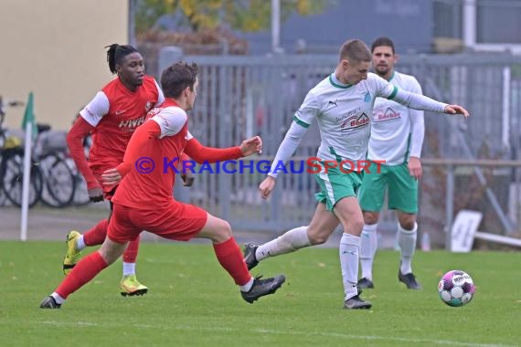 Saison 22/23 Verbandsliga Nordbaden FC Zuzenhausen vs VfB Eppingen (© Siegfried Lörz)