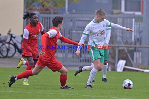 Saison 22/23 Verbandsliga Nordbaden FC Zuzenhausen vs VfB Eppingen (© Siegfried Lörz)