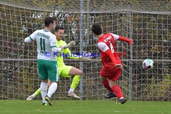 Saison 22/23 Verbandsliga Nordbaden FC Zuzenhausen vs VfB Eppingen (© Siegfried Lörz)