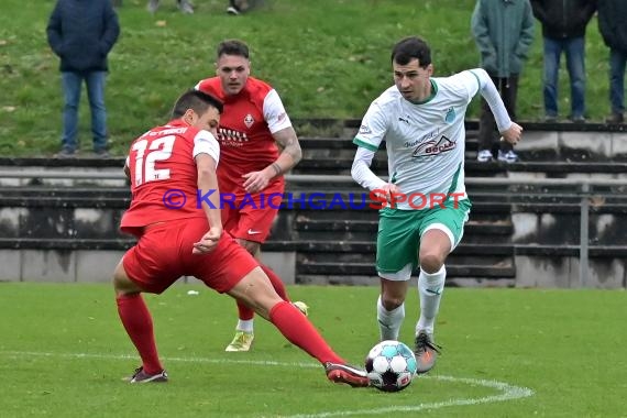 Saison 22/23 Verbandsliga Nordbaden FC Zuzenhausen vs VfB Eppingen (© Siegfried Lörz)