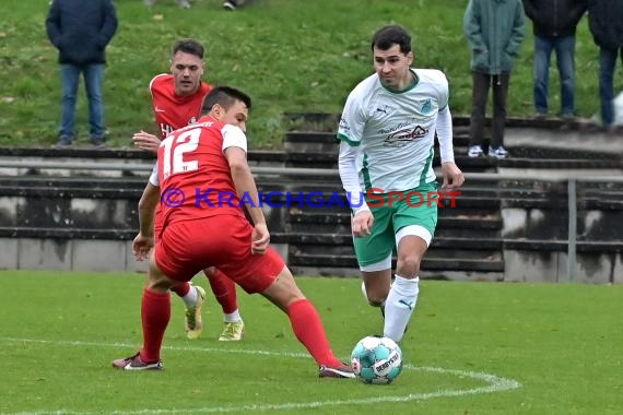 Saison 22/23 Verbandsliga Nordbaden FC Zuzenhausen vs VfB Eppingen (© Siegfried Lörz)