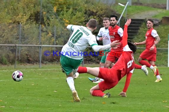 Saison 22/23 Verbandsliga Nordbaden FC Zuzenhausen vs VfB Eppingen (© Siegfried Lörz)