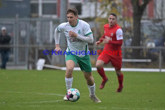 Saison 22/23 Verbandsliga Nordbaden FC Zuzenhausen vs VfB Eppingen (© Siegfried Lörz)