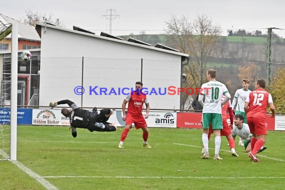 Saison 22/23 Verbandsliga Nordbaden FC Zuzenhausen vs VfB Eppingen (© Siegfried Lörz)