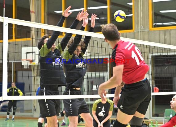 Volleyball Herren Verbandsliga SG Sinsheim/Waibstadt/Helmstadt gegen SSC Karlsruhe 3 22.10.2017 (© Siegfried Lörz)