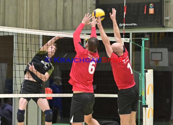 Volleyball Herren Verbandsliga SG Sinsheim/Waibstadt/Helmstadt gegen SSC Karlsruhe 3 22.10.2017 (© Siegfried Lörz)