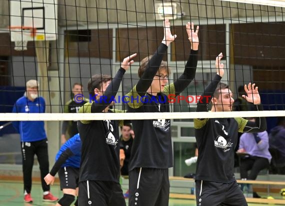 Volleyball Herren Verbandsliga SG Sinsheim/Waibstadt/Helmstadt gegen SSC Karlsruhe 3 22.10.2017 (© Siegfried Lörz)