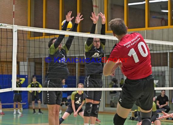 Volleyball Herren Verbandsliga SG Sinsheim/Waibstadt/Helmstadt gegen SSC Karlsruhe 3 22.10.2017 (© Siegfried Lörz)