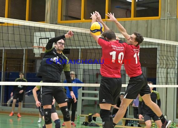 Volleyball Herren Verbandsliga SG Sinsheim/Waibstadt/Helmstadt gegen SSC Karlsruhe 3 22.10.2017 (© Siegfried Lörz)