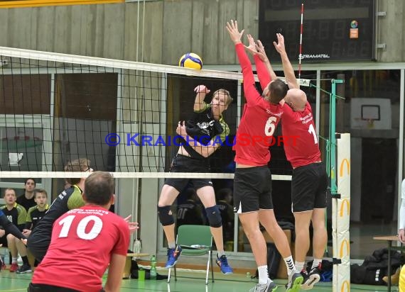 Volleyball Herren Verbandsliga SG Sinsheim/Waibstadt/Helmstadt gegen SSC Karlsruhe 3 22.10.2017 (© Siegfried Lörz)