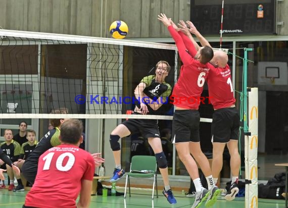 Volleyball Herren Verbandsliga SG Sinsheim/Waibstadt/Helmstadt gegen SSC Karlsruhe 3 22.10.2017 (© Siegfried Lörz)