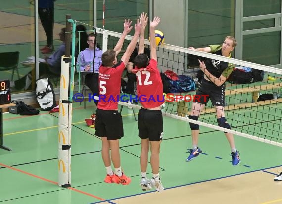 Volleyball Herren Verbandsliga SG Sinsheim/Waibstadt/Helmstadt gegen SSC Karlsruhe 3 22.10.2017 (© Siegfried Lörz)