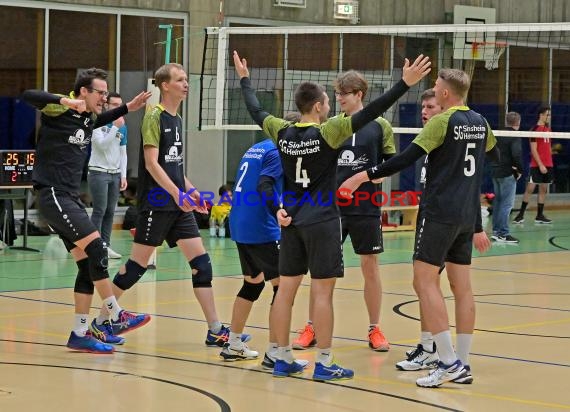 Volleyball Herren Verbandsliga SG Sinsheim/Waibstadt/Helmstadt gegen SSC Karlsruhe 3 22.10.2017 (© Siegfried Lörz)