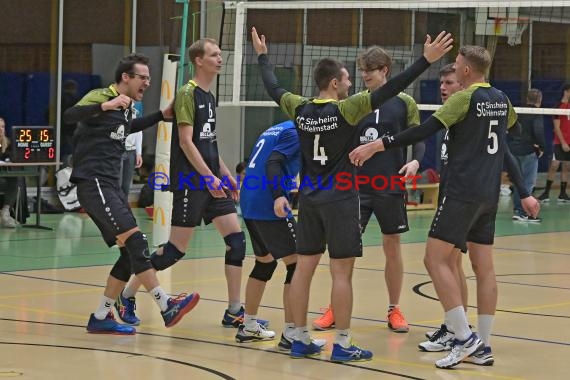 Volleyball Herren Verbandsliga SG Sinsheim/Waibstadt/Helmstadt gegen SSC Karlsruhe 3 22.10.2017 (© Siegfried Lörz)