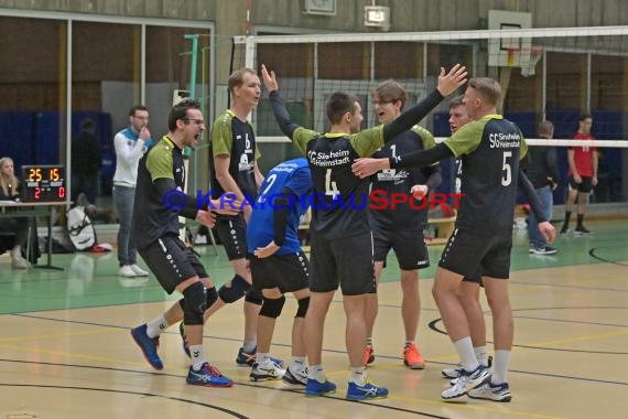 Volleyball Herren Verbandsliga SG Sinsheim/Waibstadt/Helmstadt gegen SSC Karlsruhe 3 22.10.2017 (© Siegfried Lörz)