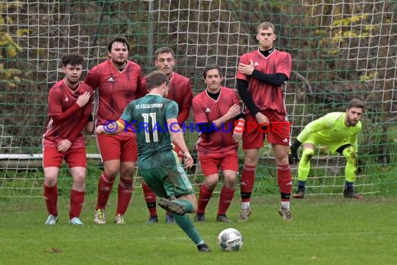 Kreisklasse A Sinsheim 22/23 FC Eschelbronn vs FC Weiler (© Siegfried Lörz)