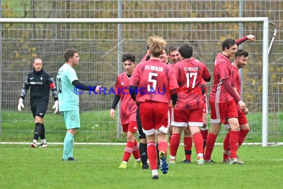 Kreisklasse A Sinsheim 22/23 SG Stebbach/Richen vs FC Weiler (© Siegfried Lörz)