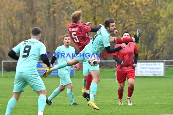 Kreisklasse A Sinsheim 22/23 SG Stebbach/Richen vs FC Weiler (© Siegfried Lörz)