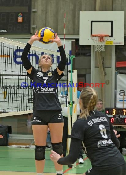 2022/23 Volleyball Damen 3. Liga Süd SV Sinsheim vs VC Offenburg (© Siegfried Lörz)