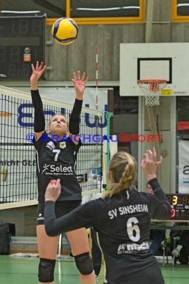 2022/23 Volleyball Damen 3. Liga Süd SV Sinsheim vs VC Offenburg (© Siegfried Lörz)