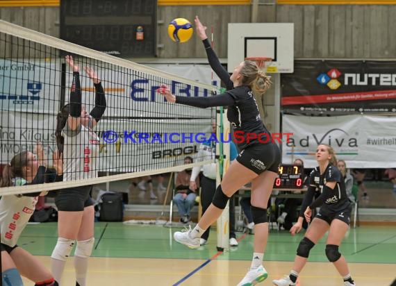 2022/23 Volleyball Damen 3. Liga Süd SV Sinsheim vs VC Offenburg (© Siegfried Lörz)