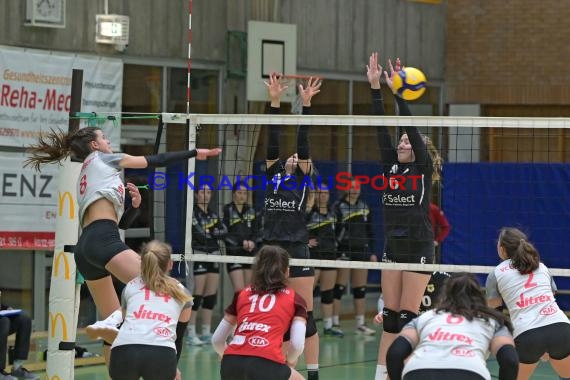 2022/23 Volleyball Damen 3. Liga Süd SV Sinsheim vs VC Offenburg (© Siegfried Lörz)