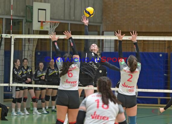 2022/23 Volleyball Damen 3. Liga Süd SV Sinsheim vs VC Offenburg (© Siegfried Lörz)