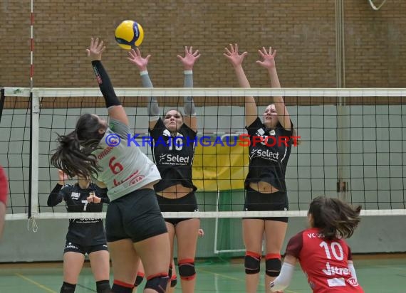 2022/23 Volleyball Damen 3. Liga Süd SV Sinsheim vs VC Offenburg (© Siegfried Lörz)