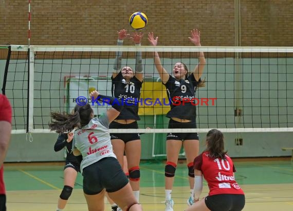 2022/23 Volleyball Damen 3. Liga Süd SV Sinsheim vs VC Offenburg (© Siegfried Lörz)