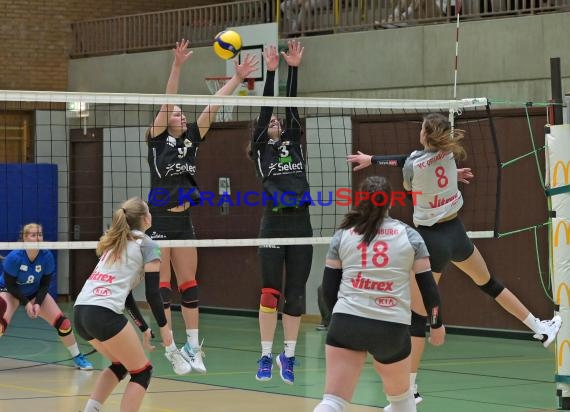 2022/23 Volleyball Damen 3. Liga Süd SV Sinsheim vs VC Offenburg (© Siegfried Lörz)