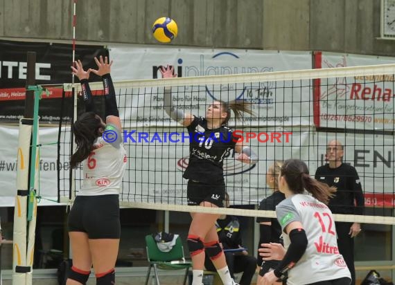 2022/23 Volleyball Damen 3. Liga Süd SV Sinsheim vs VC Offenburg (© Siegfried Lörz)