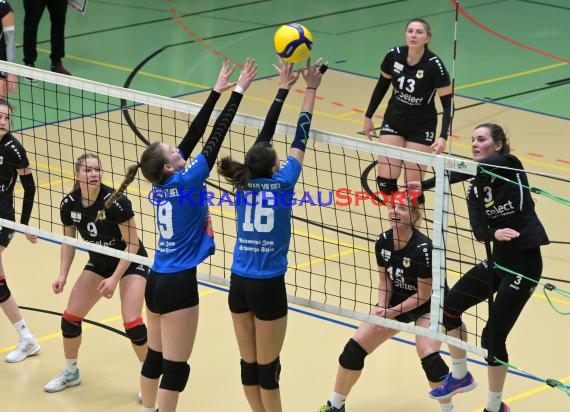 2022/23 Volleyball Damen 3. Liga Süd SV Sinsheim vs SSC Bad Vilbel (© Siegfried Lörz)