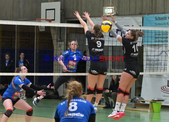 2022/23 Volleyball Damen 3. Liga Süd SV Sinsheim vs SSC Bad Vilbel (© Siegfried Lörz)