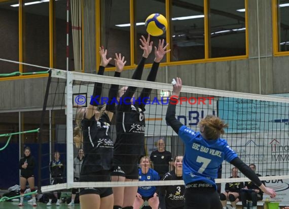 2022/23 Volleyball Damen 3. Liga Süd SV Sinsheim vs SSC Bad Vilbel (© Siegfried Lörz)