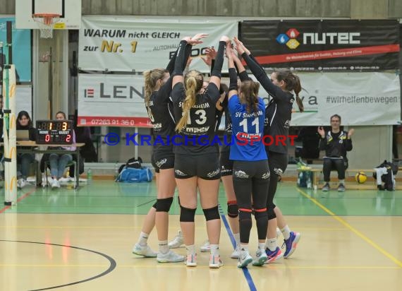 2022/23 Volleyball Damen 3. Liga Süd SV Sinsheim vs SSC Bad Vilbel (© Siegfried Lörz)