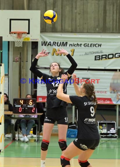 2022/23 Volleyball Damen 3. Liga Süd SV Sinsheim vs SSC Bad Vilbel (© Siegfried Lörz)