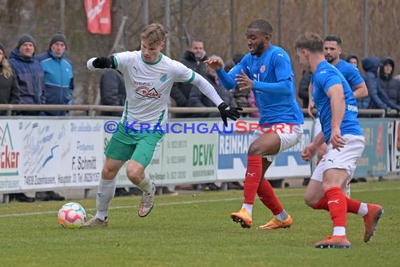 Saison 22/23 Verbandsliga Nordbaden FC Zuzenhausen vs VfR Mannheim (© Siegfried Lörz)