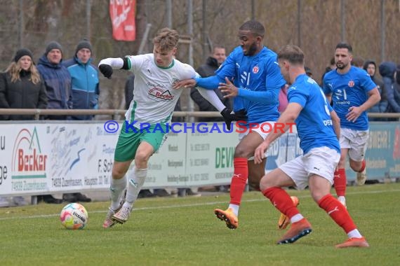 Saison 22/23 Verbandsliga Nordbaden FC Zuzenhausen vs VfR Mannheim (© Siegfried Lörz)