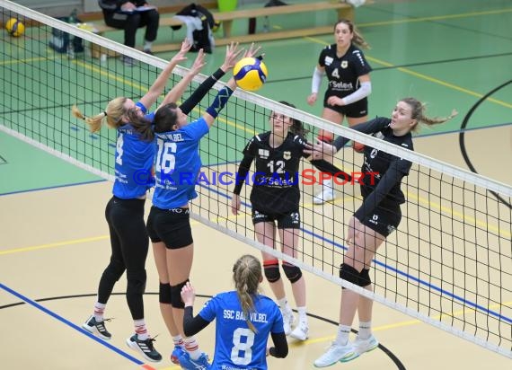 2022/23 Volleyball Damen 3. Liga Süd SV Sinsheim vs SSC Bad Vilbel (© Siegfried Lörz)