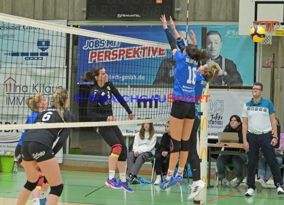 2022/23 Volleyball Damen 3. Liga Süd SV Sinsheim vs SSC Bad Vilbel (© Siegfried Lörz)