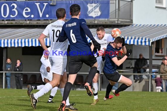 Saison 22/23 LL-Rhein-Neckar TSV Kürnbach vs FV 1918 Brühl (© Siegfried Lörz)