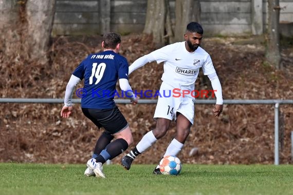 Saison 22/23 LL-Rhein-Neckar TSV Kürnbach vs FV 1918 Brühl (© Siegfried Lörz)