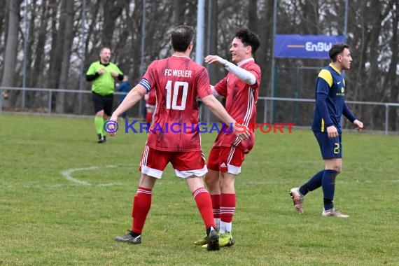 Kreisklasse A Sinsheim 22/23 FC Weiler vs SV Gemmingen (© Siegfried Lörz)