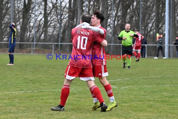 Kreisklasse A Sinsheim 22/23 FC Weiler vs SV Gemmingen (© Siegfried Lörz)