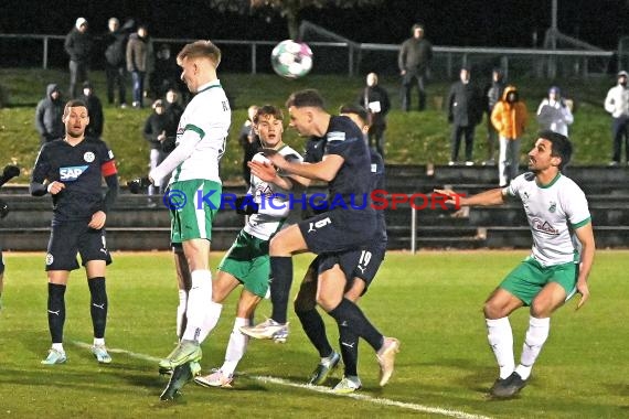 Saison 22/23 BFV Rothaus-Pokal Halbfinale FC Zuzenhaisen vs FC Astoria Walldorf  (© Siegfried Lörz)