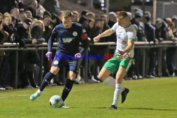 Saison 22/23 BFV Rothaus-Pokal Halbfinale FC Zuzenhaisen vs FC Astoria Walldorf  (© Siegfried Lörz)